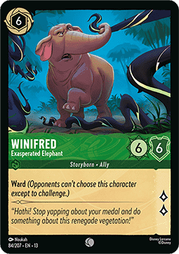 Winifred - Exasperated Elephant