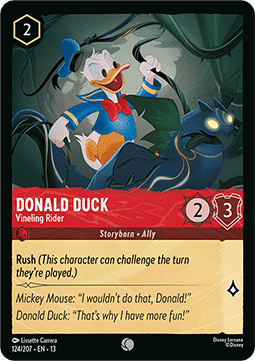 Donald Duck - Vineling Rider