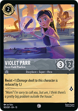 Violet Parr - Force Field Practice