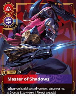 Zed, Master of Shadows (V.1 - Rare)