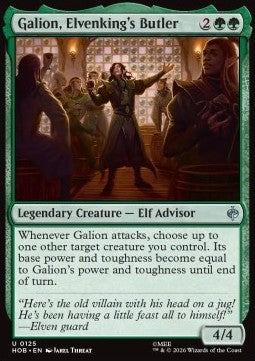 Galion, Elvenking's Butler