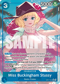 Miss Buckingham Stussy (OP17-054) (V.2)