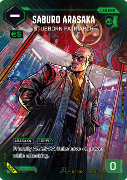 Saburo Arasaka - Stubborn Patriarch