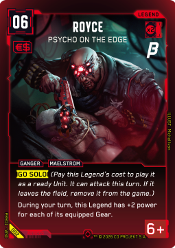Royce - Psycho on the Edge