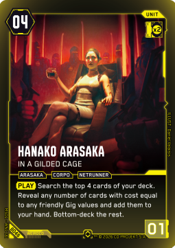 Hanako Arasaka - In a Gilded Cage (V.1)