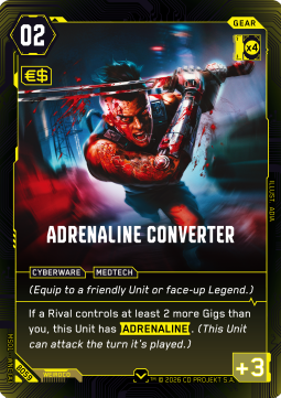 Adrenaline Converter