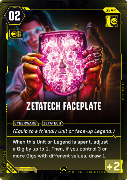 Zetatech Faceplate
