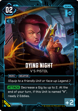 Dying Night - V's Pistol