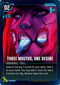 Three Mouths, One Desire