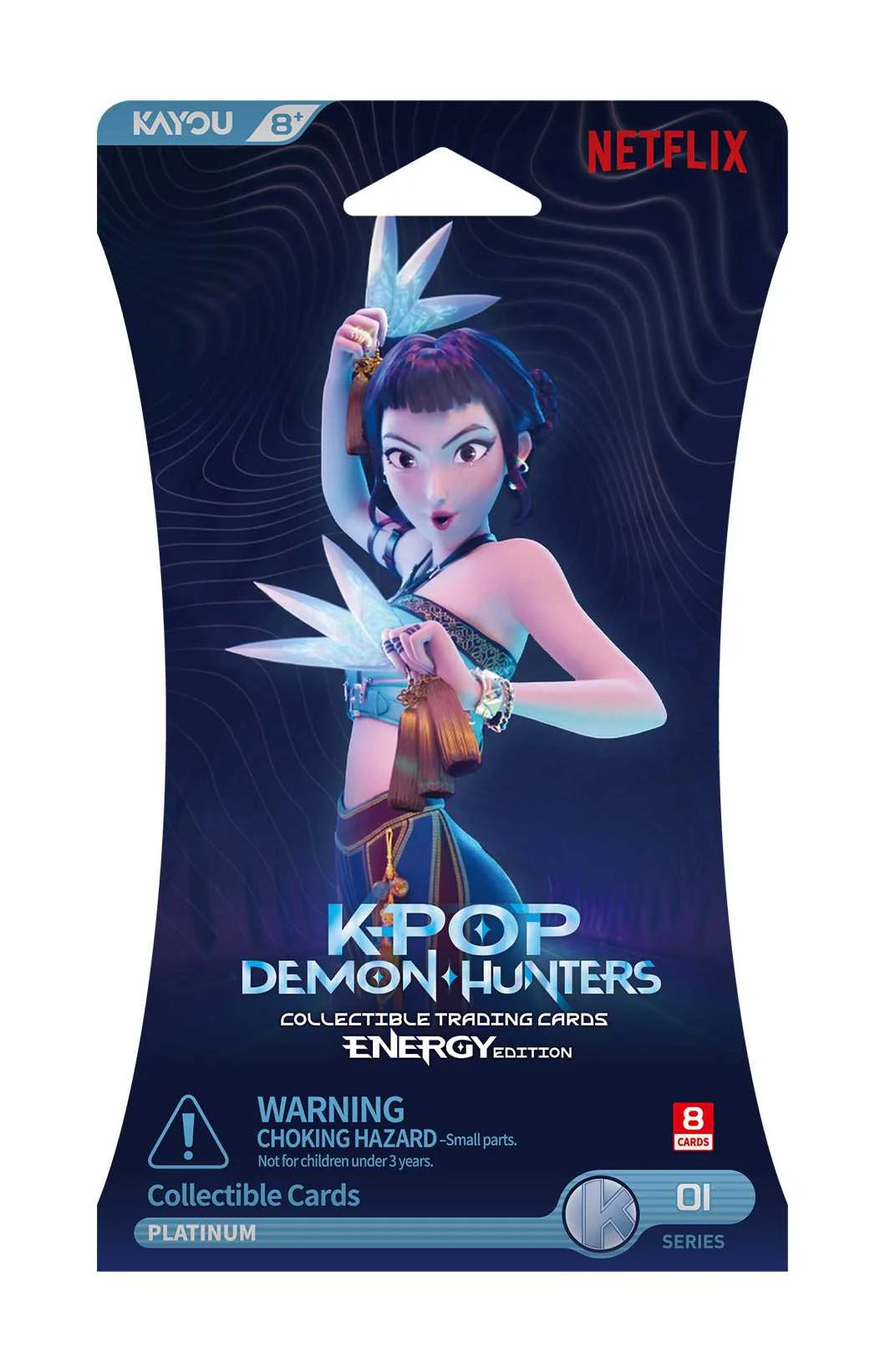 KPop Demon Hunters-Collectible Trading Cards-Energy Edition Foil-001-EMEA-Series 1-B