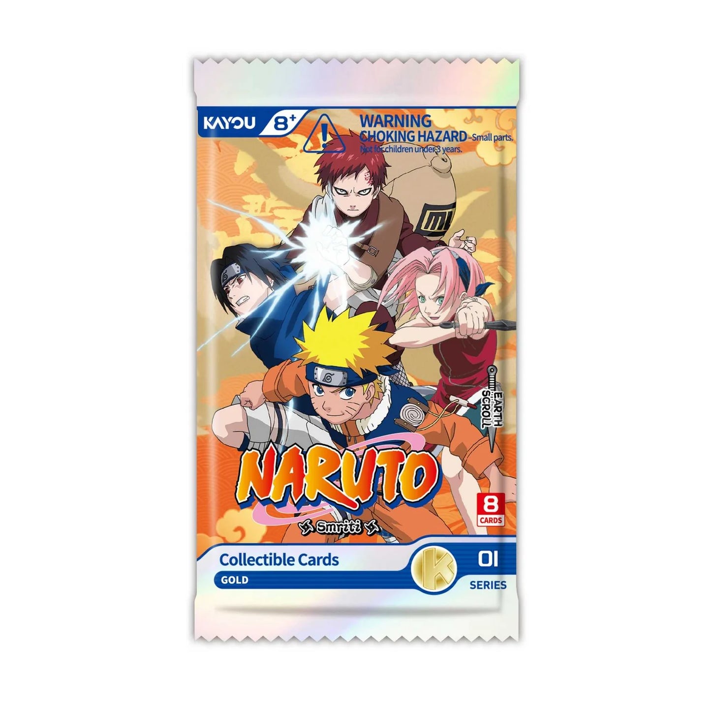 NARUTO-Smriti Collectible Cards-Earth Scroll Foil-001B