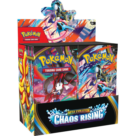 Pokemon Mega Evolution Chaos Rising Booster Box - 22nd May 2026 Release
