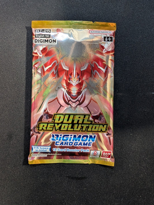 Digimon Dual Revolution BT-25 Booster Pack