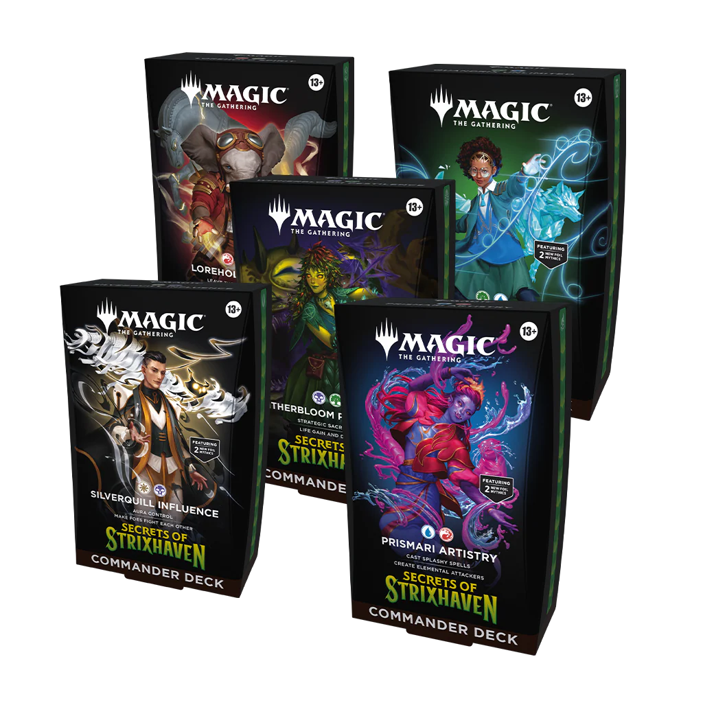 MTG: Secrets of Strixhaven Commander Deck - 24 April Release